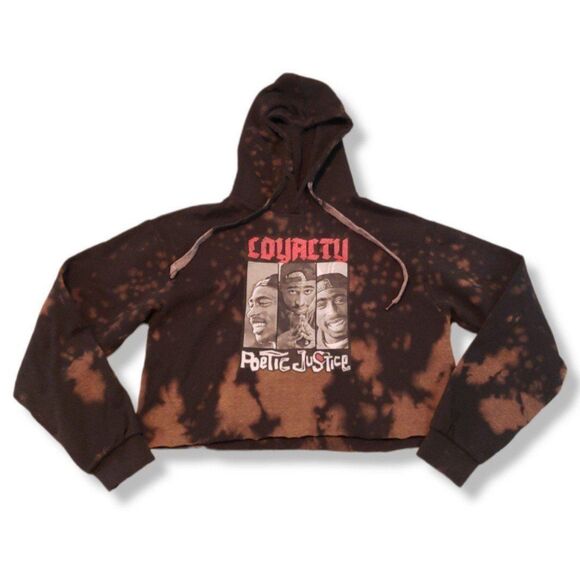 Poetic Justice Sweatshirt Size Medium By Chemistry 2 Pac Tupac Shakur Loyalty - Picture 1 of 6